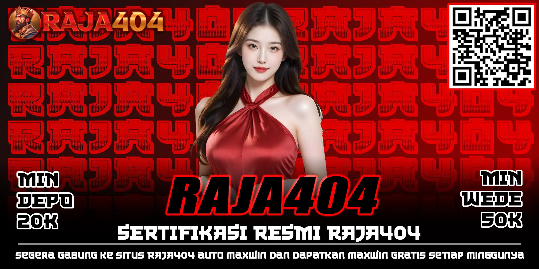 Banner Info Game Resmi RAJA404